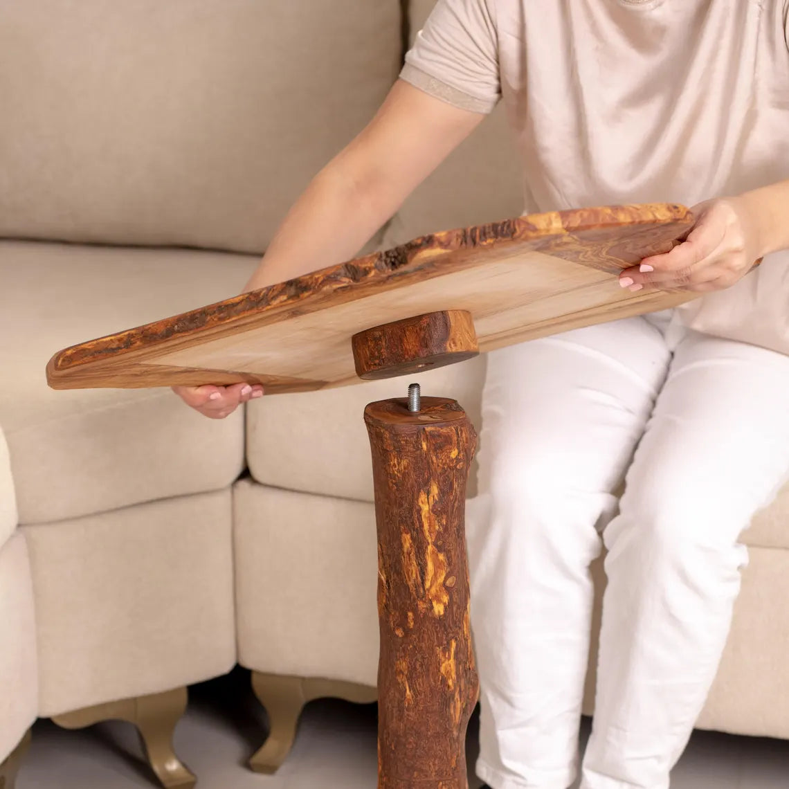 Handmade Luxury Wooden Chess Table