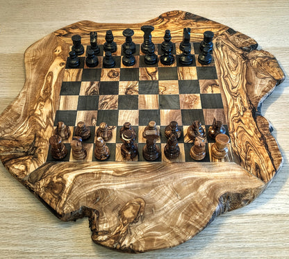 Hand Carved Chess Board