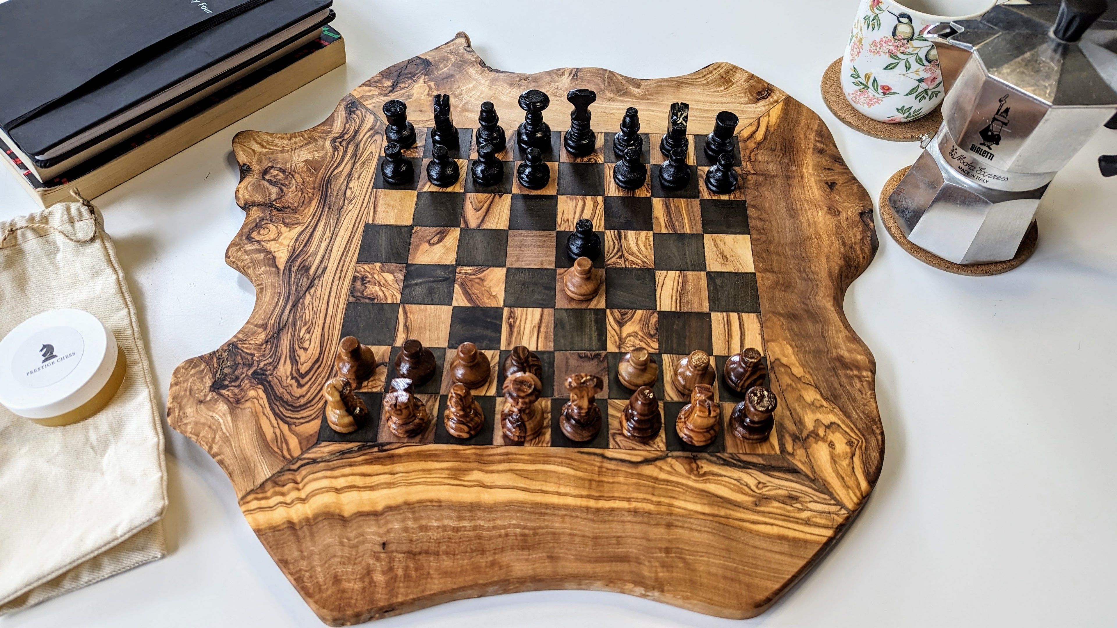 Hand Carved Chess Boards