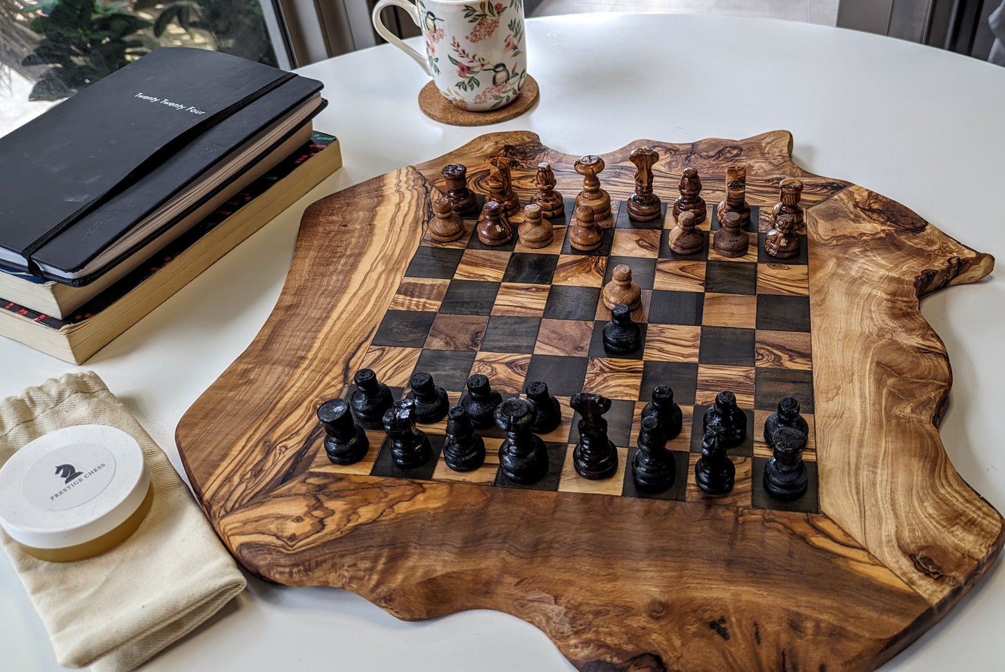 Hand Carved Chess Board